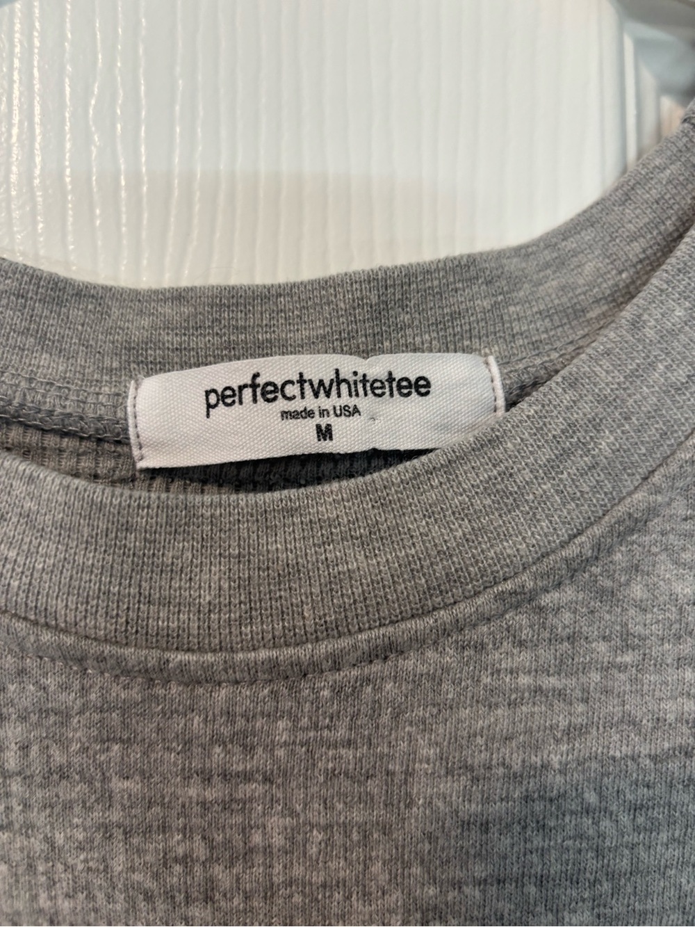 perfectwhitetee Allman Cotton Military Sweatshirt - Picture 5 of 8